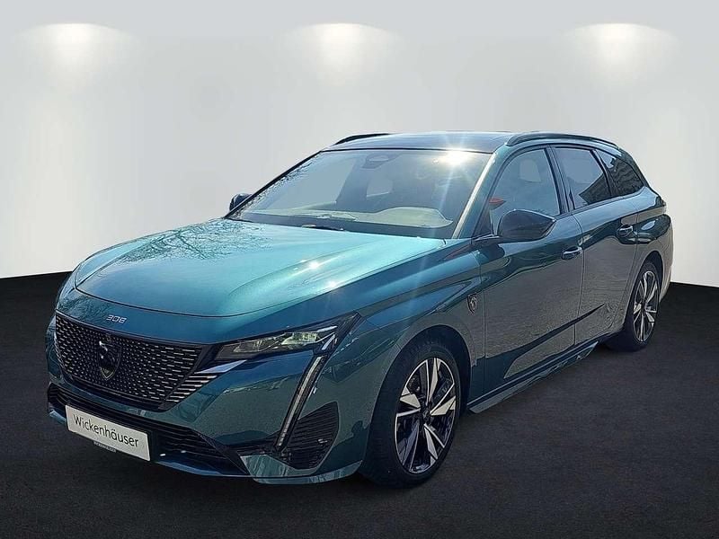 Blau Gebraucht 2024 Peugeot 308 GT Kombi | 33.490 € - Bild 1/4