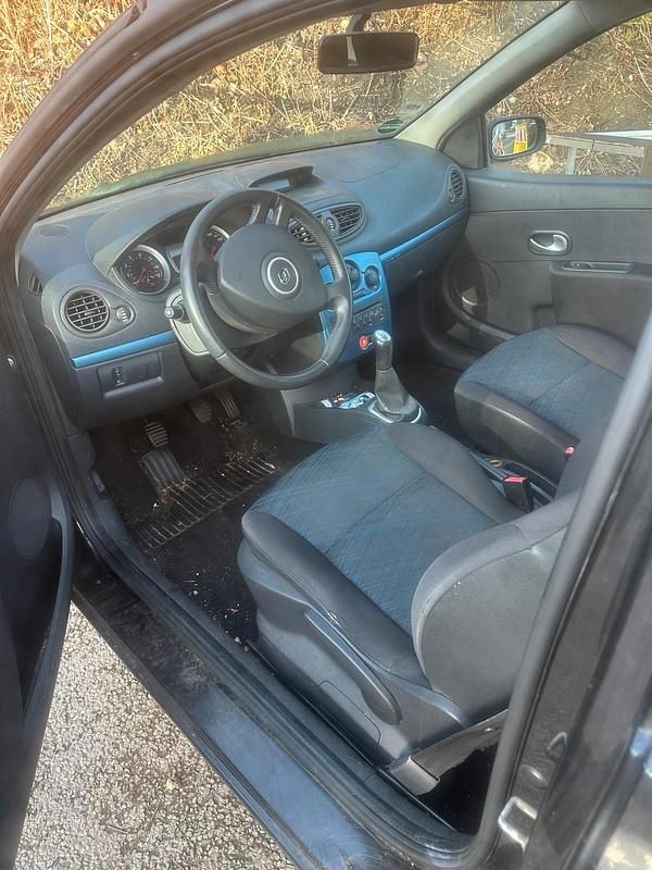 Gebraucht Renault Clio II 2009 Schwarz Kleinwagen