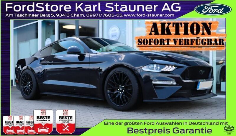 Blue metallic Gebraucht 2022 Ford Mustang GT Fastback Coupé | 43.980 € (Guter Preis) - Bild 1/4