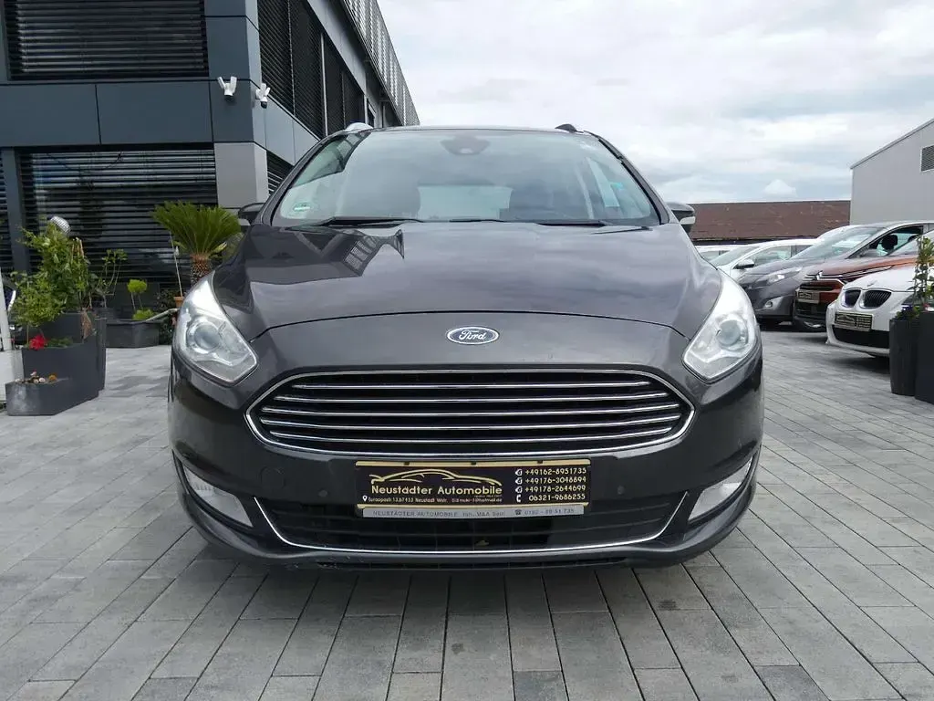 Gebraucht Ford Galaxy Titanium 150 PS (110 kW) 2018 Magneticgrau (metallic) Van / Kleinbus