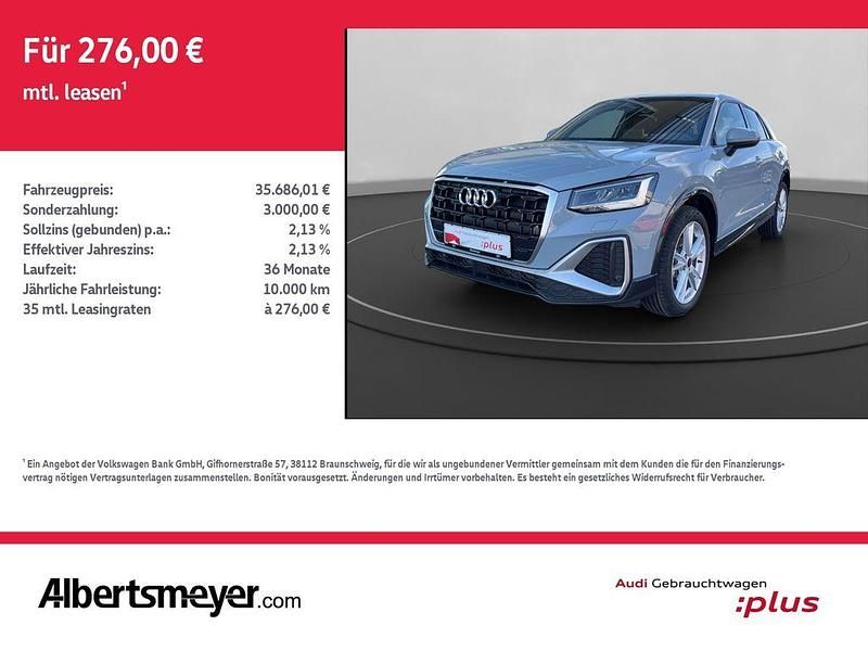 Gebraucht Audi Q2 S-Line 150 PS (110 kW) 2025 Pfeilgrau perleffekt SUV