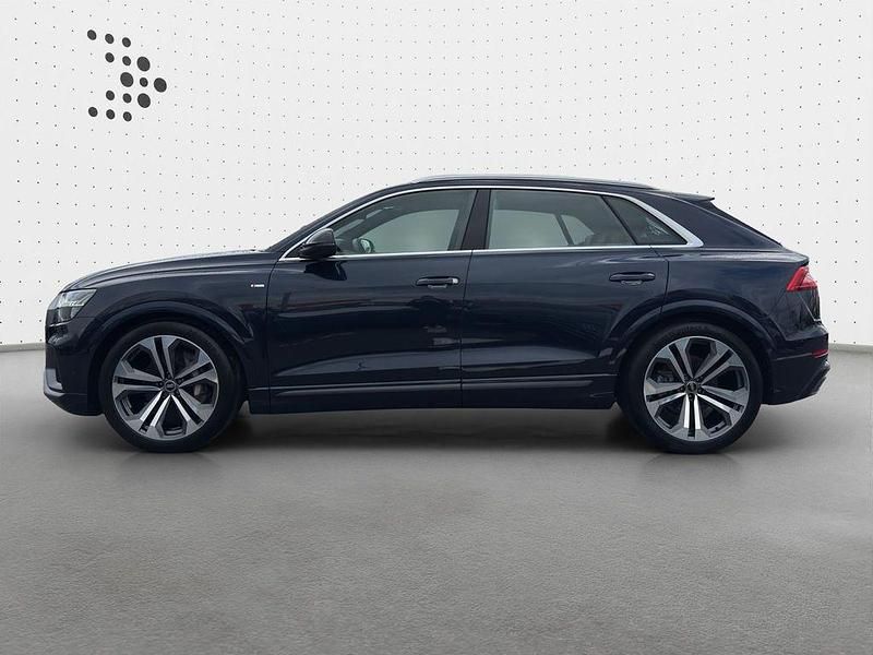 Gebraucht Audi Q8 S-Line 286 PS (210 kW) 2023 Waitomoblau metallic SUV