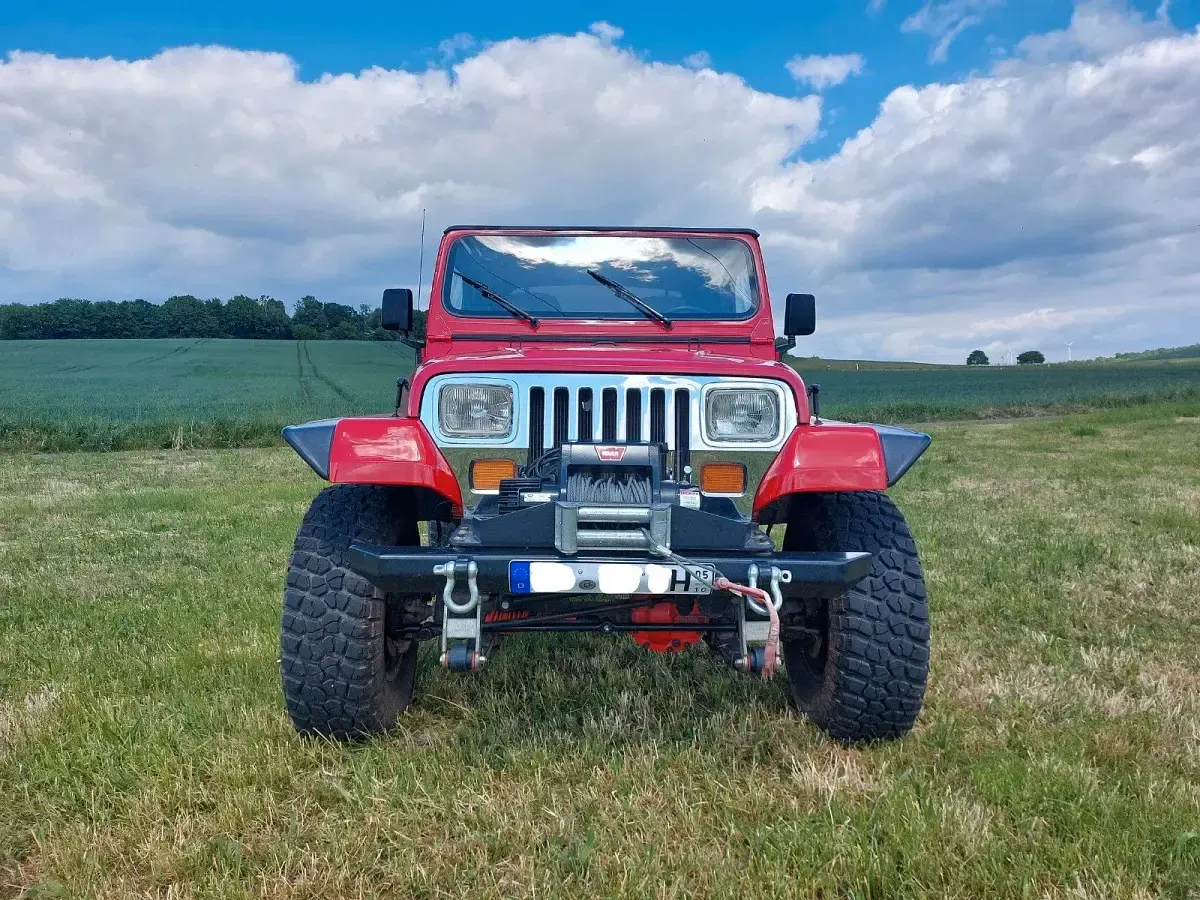 Gebraucht Jeep Wrangler 178 PS (130 kW) 1992 Rot SUV