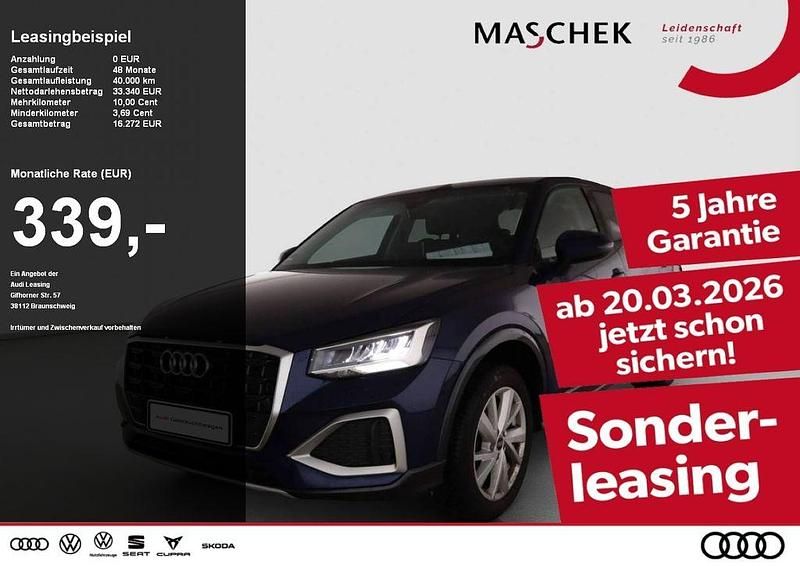 Gebraucht Audi Q2 Advanced Plus 150 PS (110 kW) 2025 Navarrablau metallic SUV