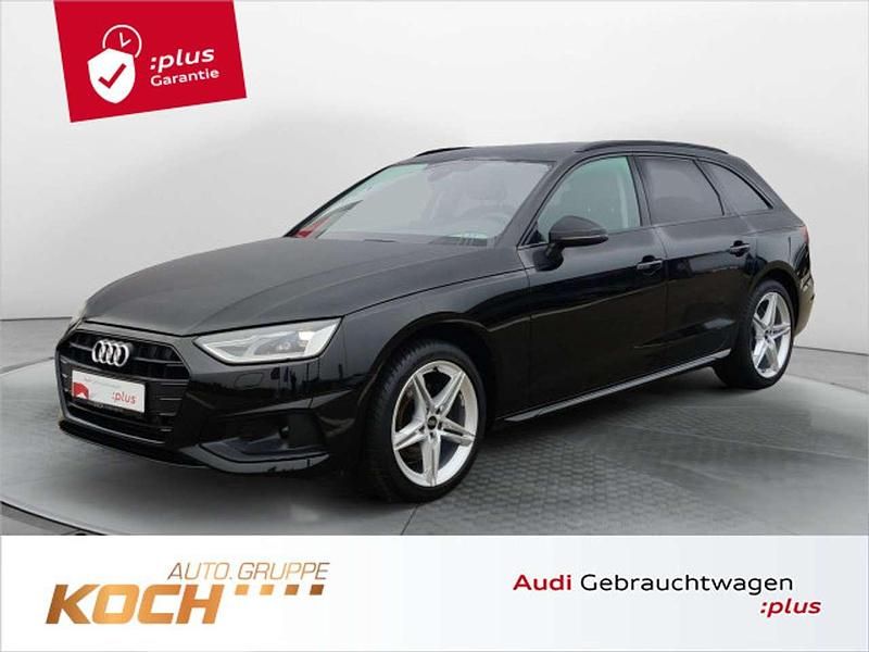 Mythosschwarz metallic Gebraucht 2023 Audi A4 Advanced Plus Kombi | 35.590 € - Bild 1/2