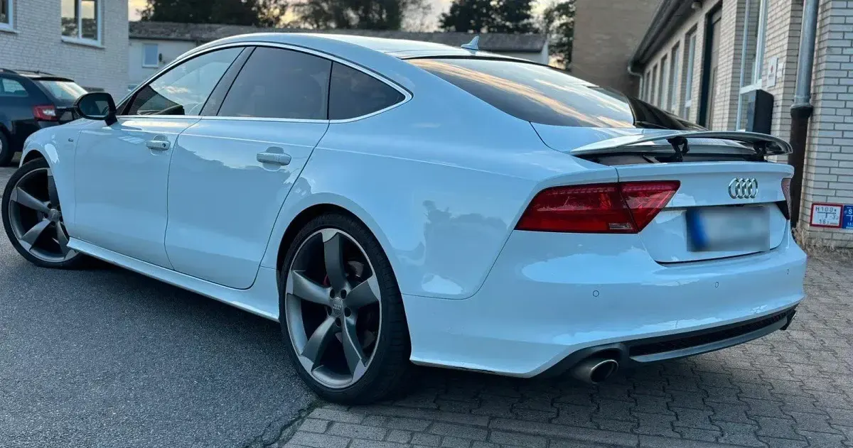 Gebraucht Audi A7 Sportback S-Line 313 PS (230 kW) 2014 Weiß Kleinwagen