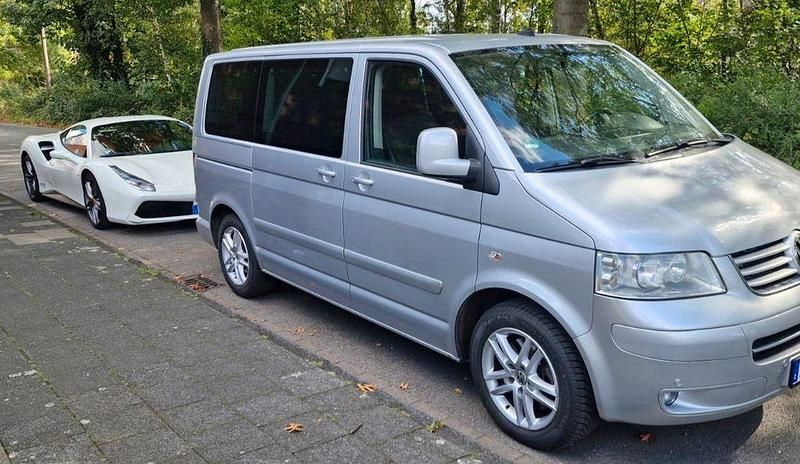 Usata VW T5 131 CV (96 kW) 2008 Argento Furgone