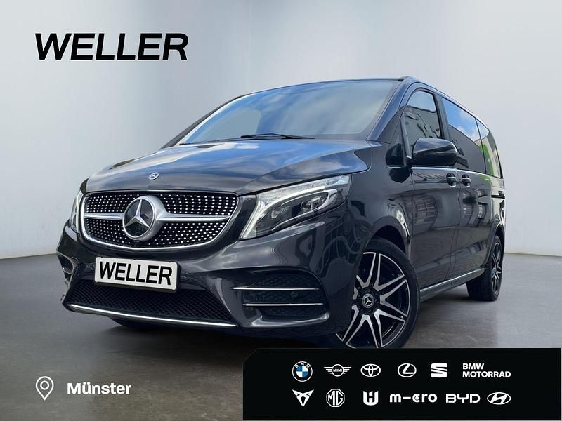 Grau Gebraucht 2019 Mercedes V300 AMG line Van / Kleinbus | 44.490 € (Superpreis) - Bild 1/3