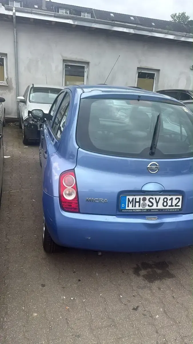 Gebraucht Nissan Micra 75 PS (55 kW) 2004 Blau Kleinwagen