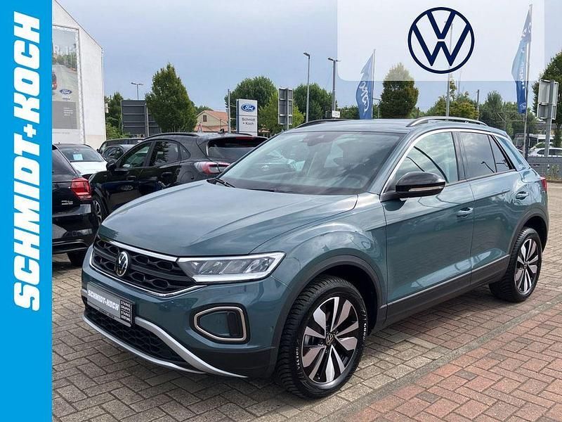 Petroleum blue Gebraucht 2024 VW T-Roc Goal SUV | 30.950 € (Superpreis) - Bild 1/4