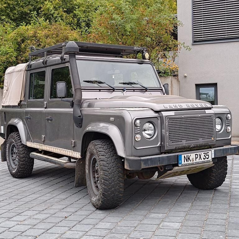 Silber Gebraucht 2010 Land Rover Defender SUV | 46.440 € (Etwas zu teuer) - Bild 1/4