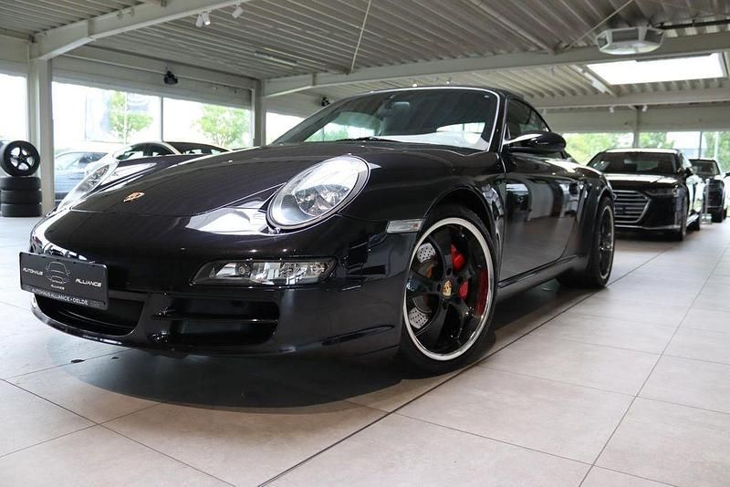 Schwarz Gebraucht 2005 Porsche 911 Carrera S Cabriolet Cabrio | 74.990 € - Bild 1/4