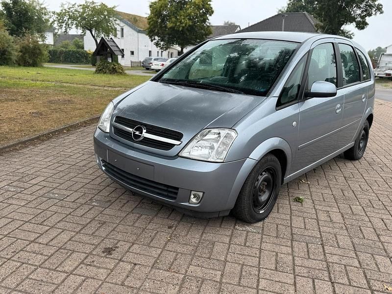 Grau Gebraucht 2003 Opel Meriva Van / Kleinbus | 550 € (Superpreis) - Bild 1/4