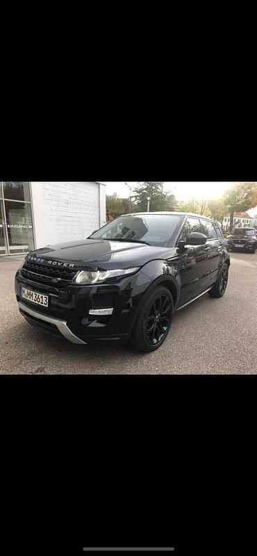 Schwarz Gebraucht 2015 Land Rover Range Rover evoque Dynamic SUV | 18.500 € (Teuer) - Bild 1/3