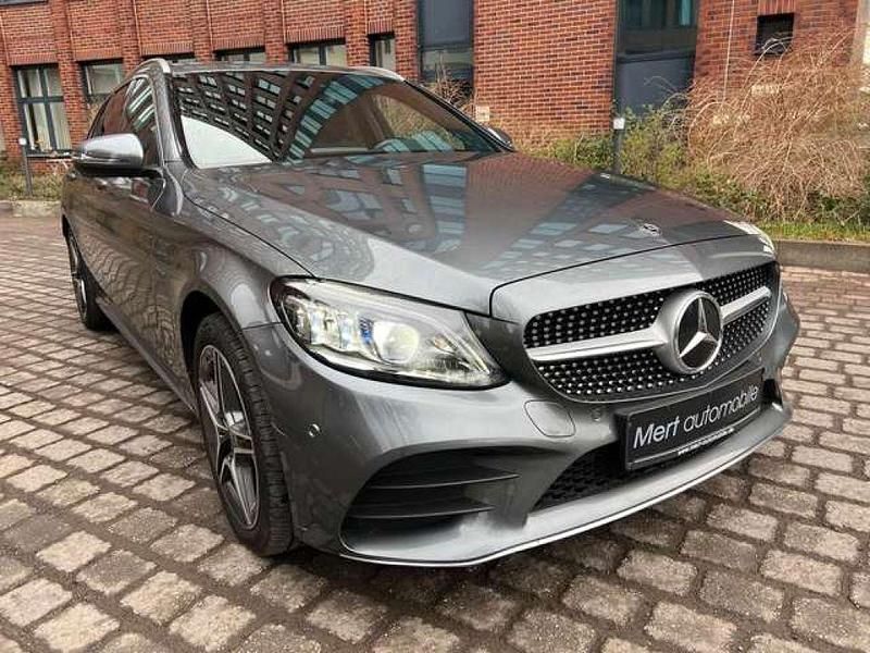 Gebraucht Mercedes C300e AMG 211 PS (155 kW) 2021 Selenitgrau  metalliclack (metallic) Kombi