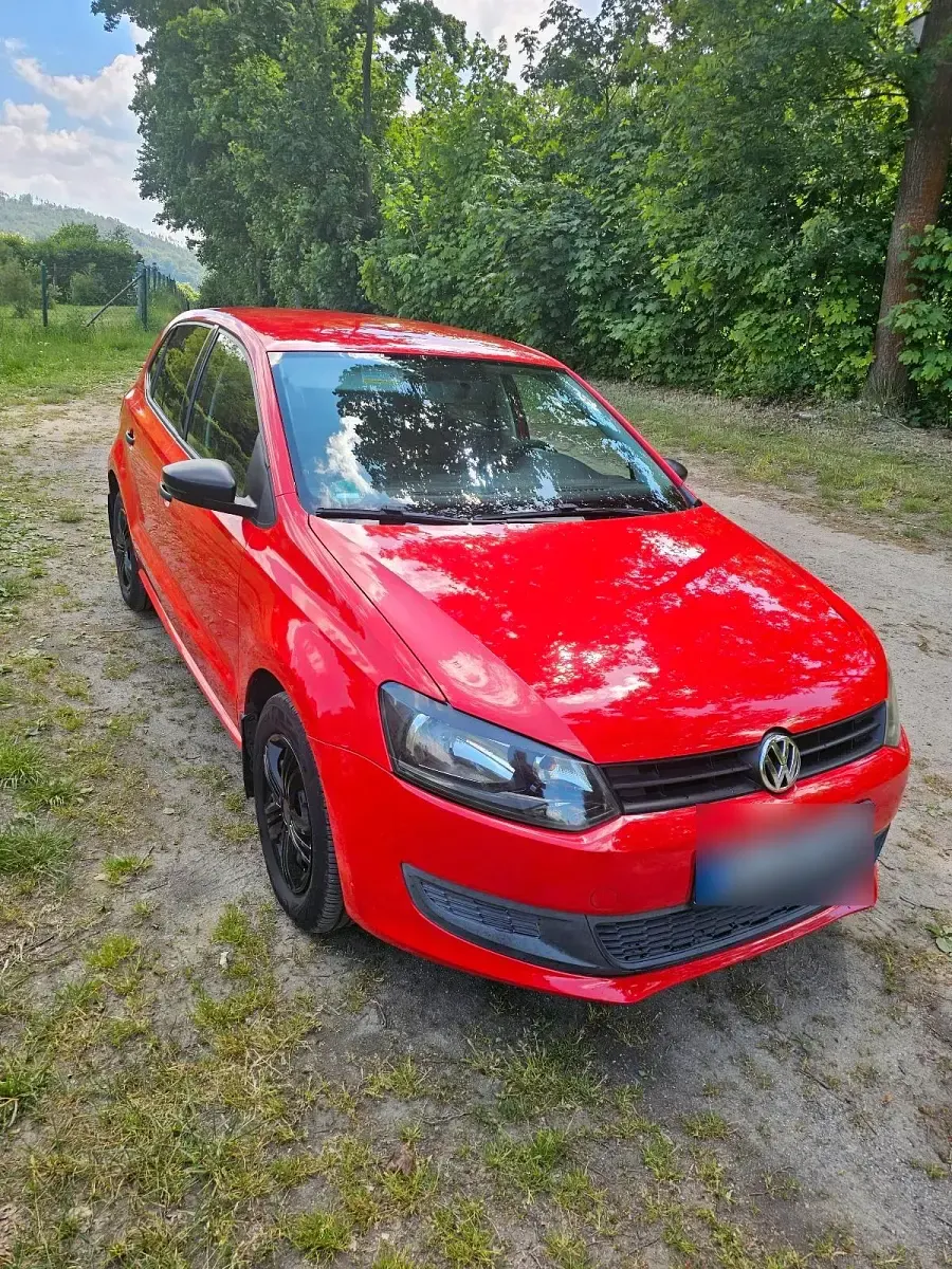 Gebraucht VW Polo 60 PS (44 kW) 2009 Rot Kleinwagen