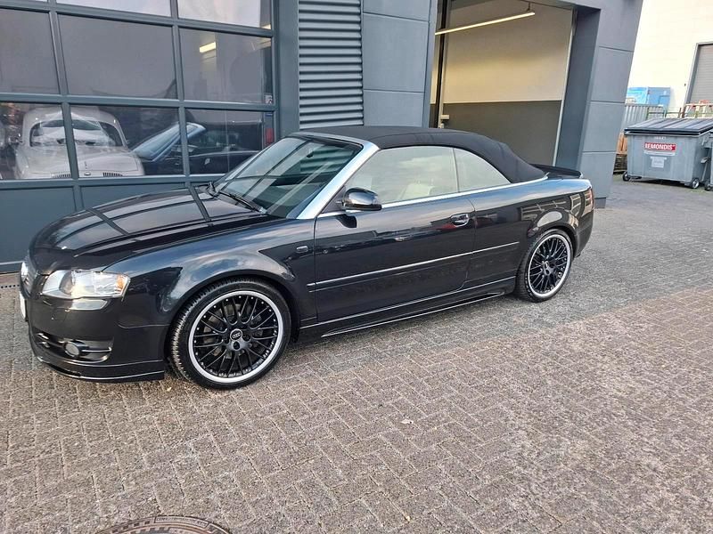 Schwarz Gebraucht 2008 Audi A4 Cabriolet Cabrio | 10.499 € (Fairer Preis) - Bild 1/4