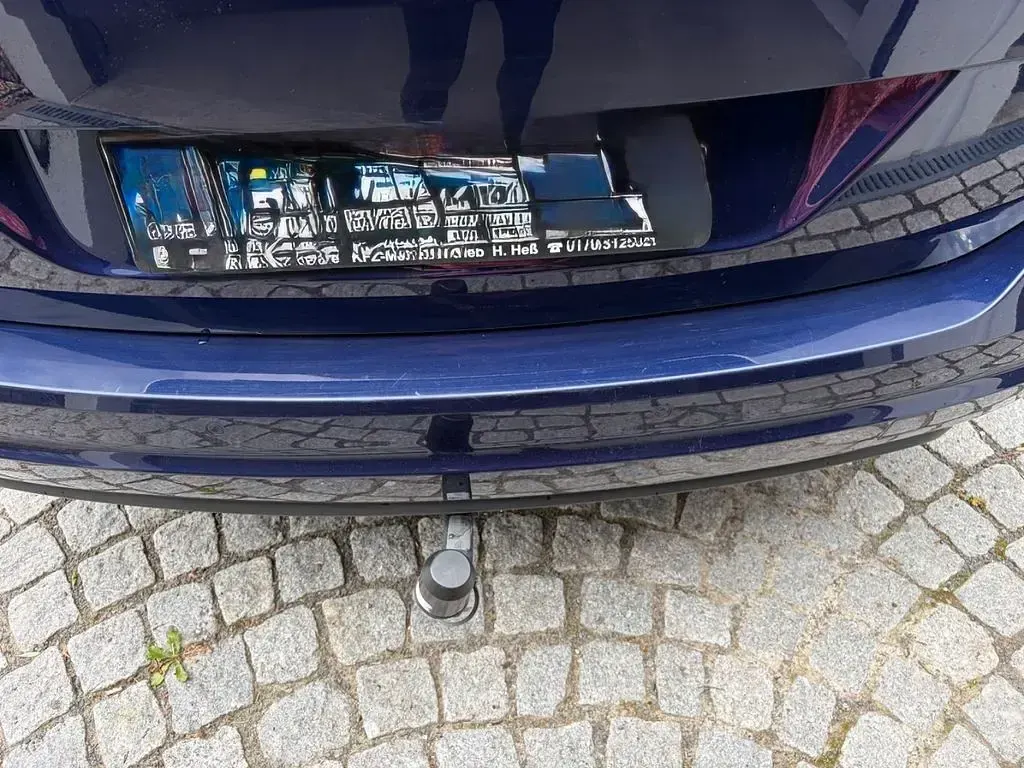 Gebraucht VW Sharan Highline 150 PS (110 kW) 2017 Blau Van / Kleinbus