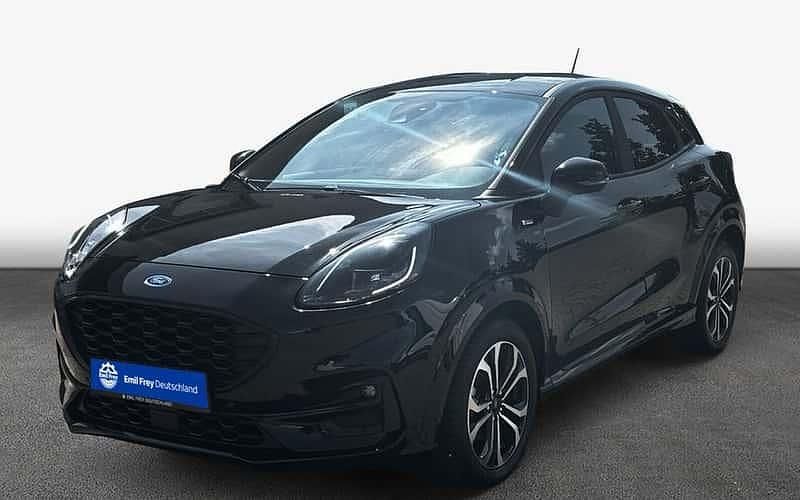 Agate black metallic Gebraucht 2024 Ford Puma ST-Line SUV | 20.547 € (Guter Preis) - Bild 1/4