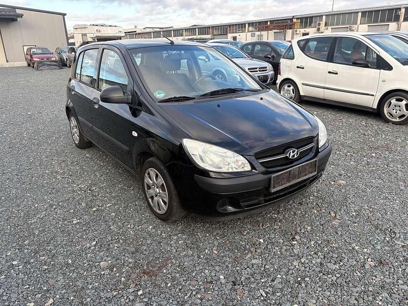 Gebraucht Hyundai Getz Team 67 PS (49 kW) 2008 Schwarz Kleinwagen