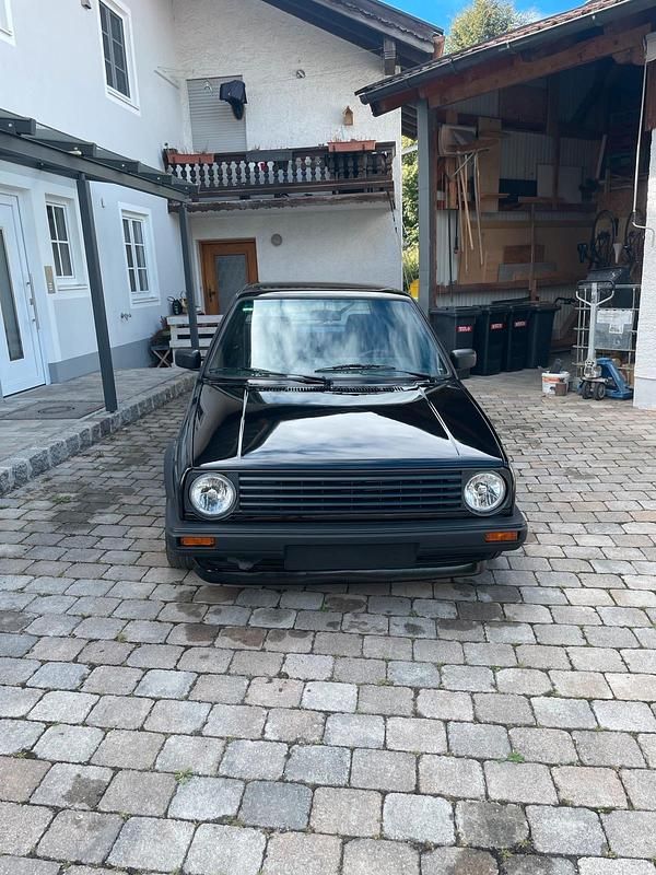 Schwarz Gebraucht 1990 VW Golf II Kleinwagen | 4.999 € - Bild 1/4