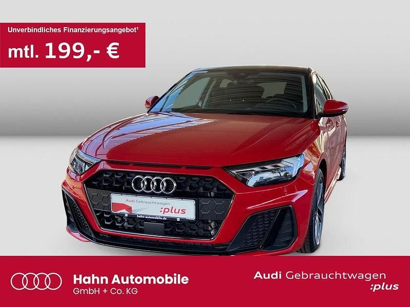 Rot Gebraucht 2024 Audi A1 Sportback S-Line Kleinwagen | 25.430 € (Fairer Preis) - Bild 1/3