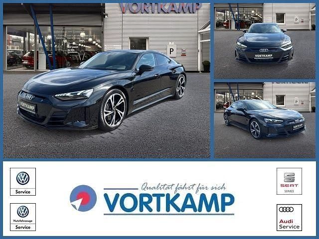Mythosschwarz Gebraucht 2022 Audi e-tron GT quattro Ambiente Limousine | 55.950 € (Superpreis) - Bild 1/4