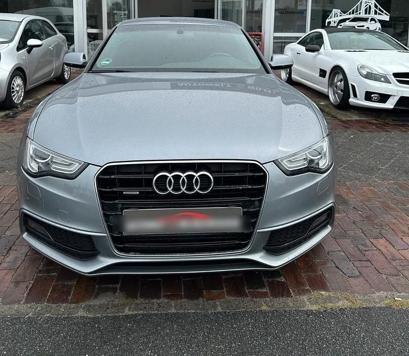 Grau Gebraucht 2014 Audi A5 Sportback S-Line Kleinwagen | 12.999 € (Guter Preis) - Bild 1/4