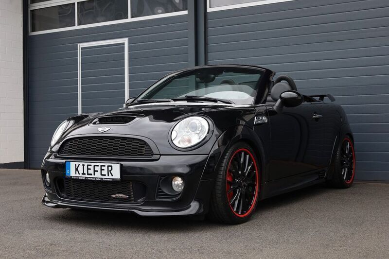 Schwarz Gebraucht 2012 Mini John Cooper Works Cabriolet Cabrio | 13.750 € (Teuer) - Bild 1/4