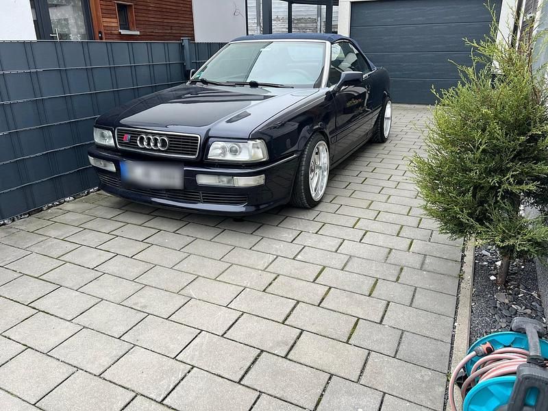 Second-hand Audi 80 150 CP (110 kW) 1996 Albastru Cabrio