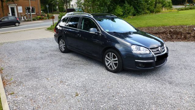 Gebraucht VW Golf V 105 PS (77 kW) 2008 Blau metallic Kombi