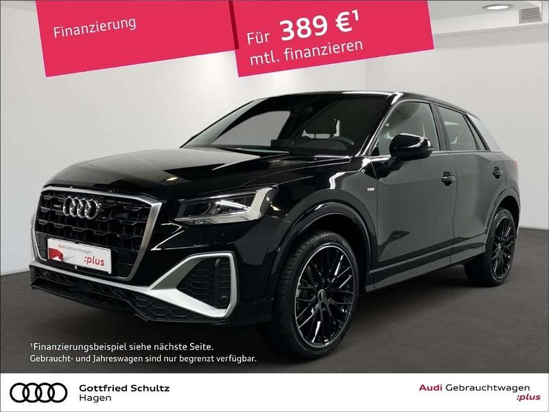 Schwarz Gebraucht 2022 Audi Q2 S-Line SUV | 33.450 € (Fairer Preis) - Bild 1/3