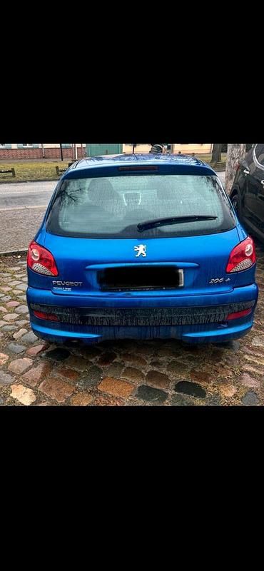 Gebraucht Peugeot 206 68 PS (50 kW) 2011 Blau Limousine