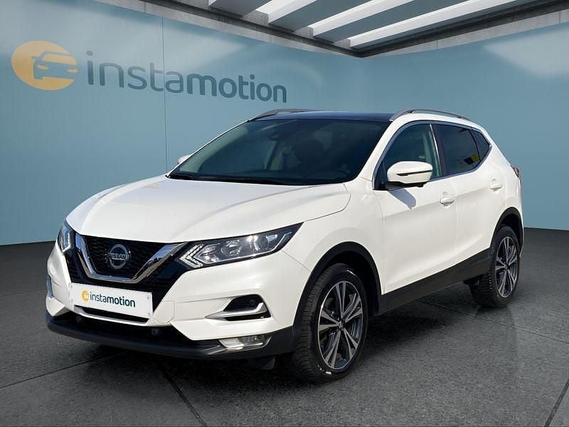 Weiß Gebraucht 2021 Nissan Qashqai SUV | 18.249 € (Superpreis) - Bild 1/4