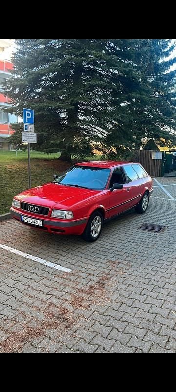 Gebraucht Audi 80 116 PS (85 kW) 1995 Rot Kombi