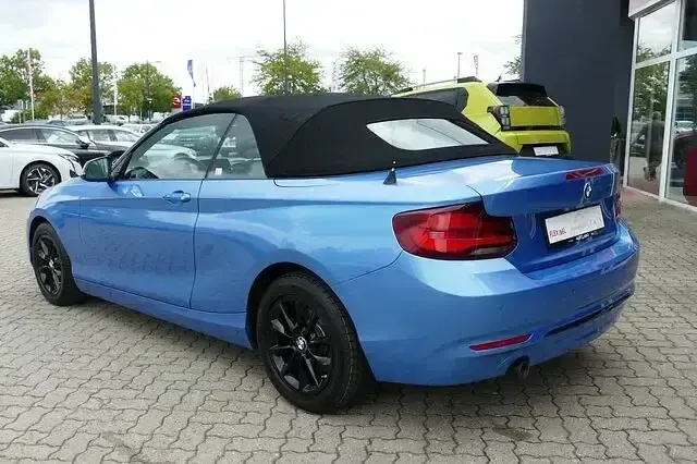 Gebraucht BMW 218 136 PS (100 kW) 2019 Blau Cabrio
