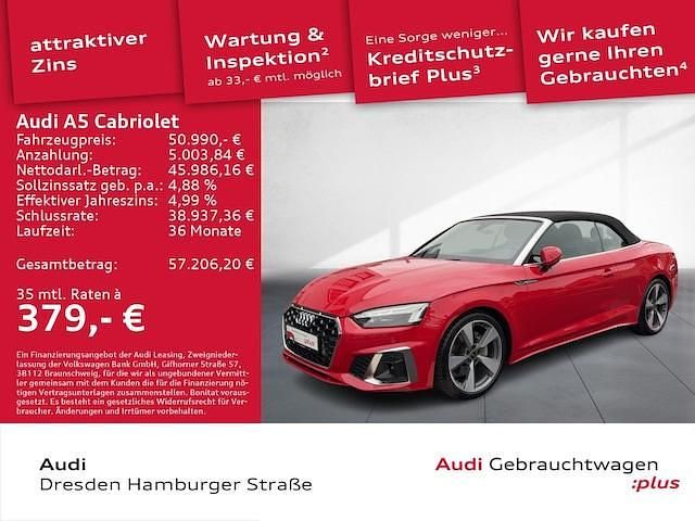 Gebraucht 2024 Audi A5 S-Line Coupé | 50.990 € (Superpreis) - Bild 1/3