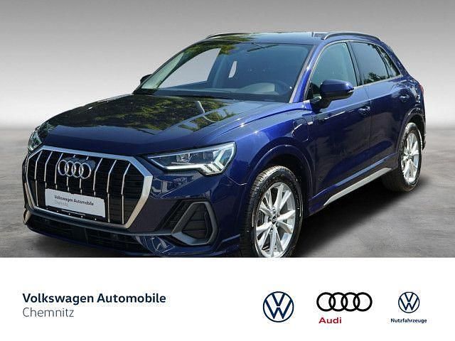 2d navarrablau metallic Gebraucht 2022 Audi Q3 S-Line SUV | 31.330 € (Guter Preis) - Bild 1/4