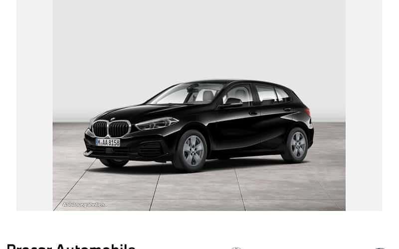 Schwarz Gebraucht 2022 BMW 116 Advantage Kleinwagen | 18.490 € (Guter Preis) - Bild 1/4