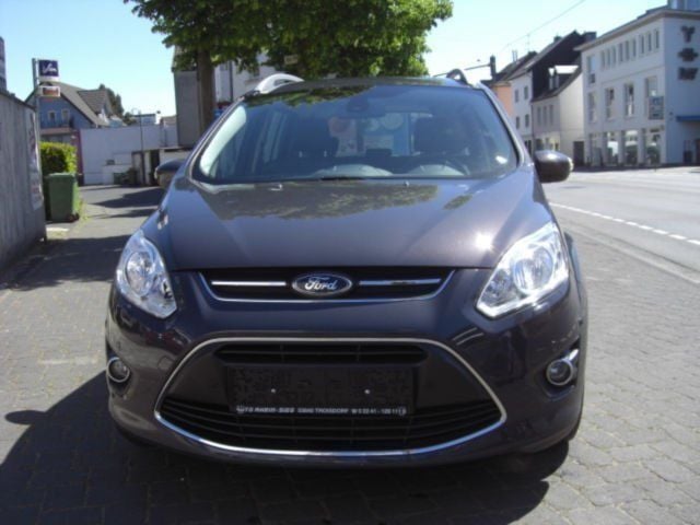 Gebraucht Ford Grand C-Max 125 PS (91 kW) 2013 Grau metallic Van / Kleinbus