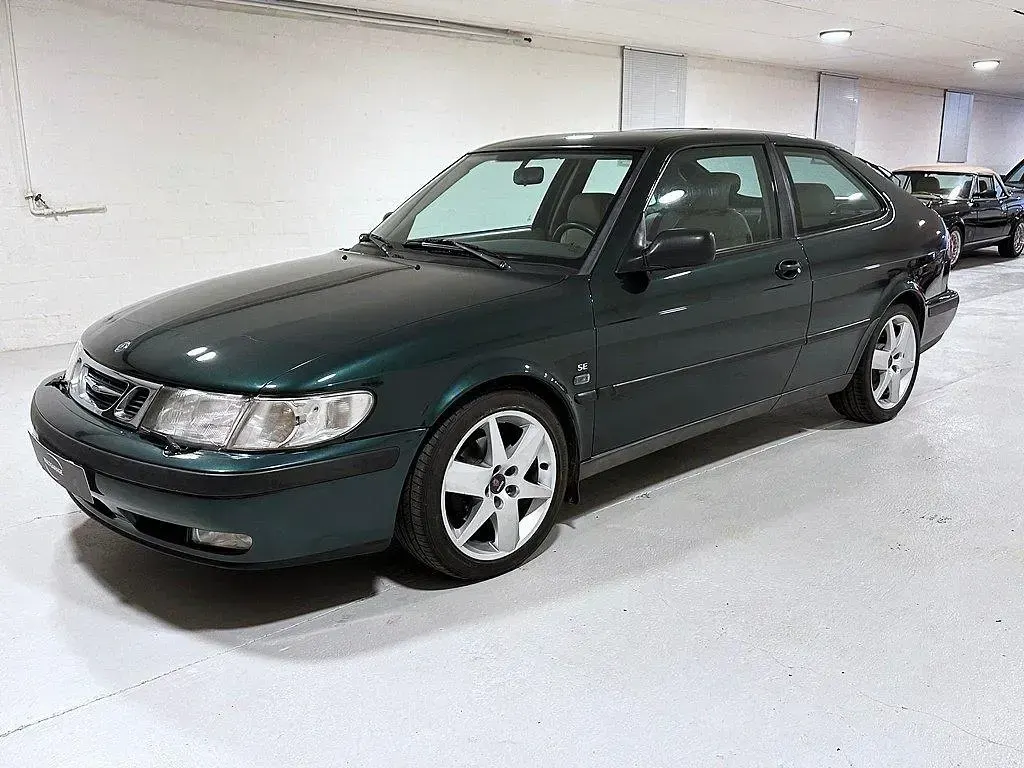 Używany Saab 9-3 131 KM (96 kW) 1998 Zielony Coupe