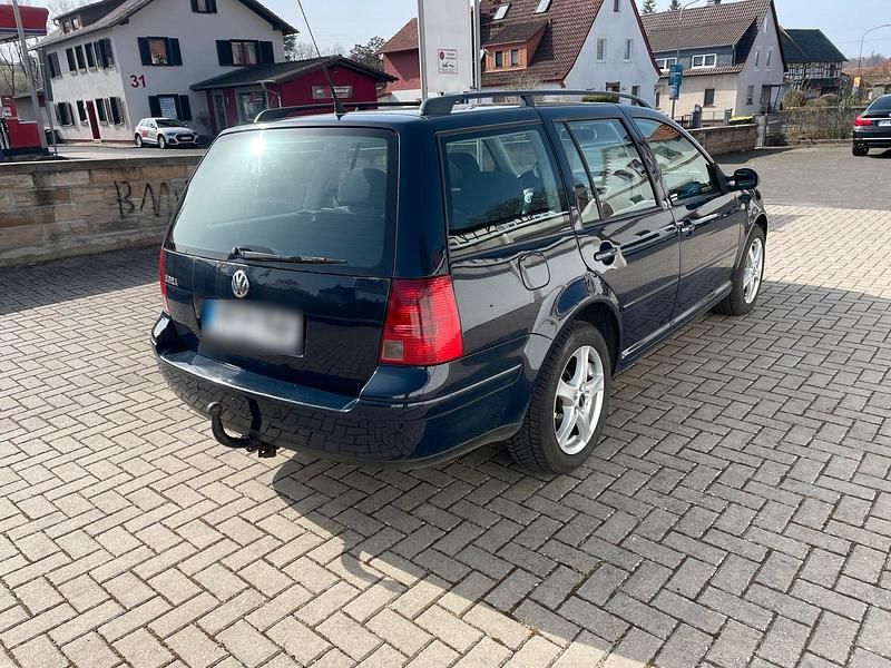 Gebraucht VW Golf IV 2003 Blau Kombi