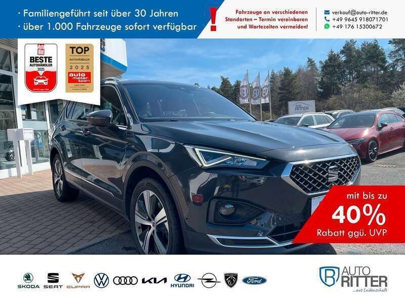 Uranograu/grau Gebraucht 2021 Seat Tarraco 4Drive SUV | 24.890 € (Fairer Preis) - Bild 1/4