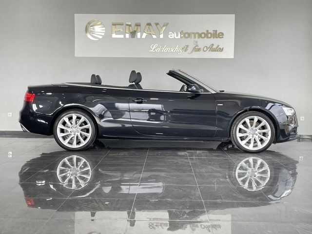 Gebraucht Audi A5 Cabriolet S-Line 224 PS (164 kW) 2014 Schwarz (phantomschwarz perleffekt) Cabrio