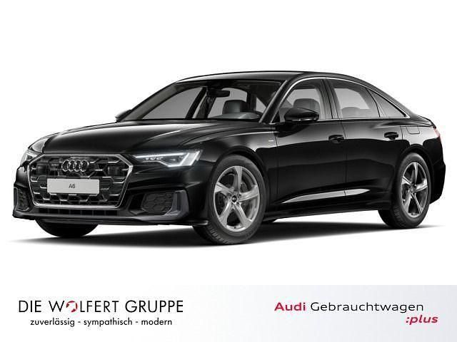 Gebraucht Audi A6 S-Line 299 PS (219 kW) 2024 Mythosschwarz metallic Limousine