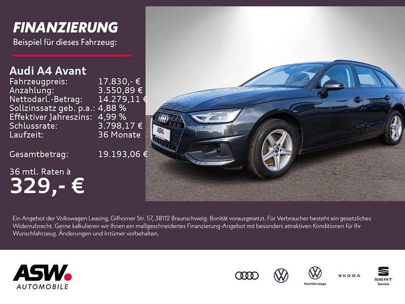 Gebraucht Audi A4 Ambiente 163 PS (119 kW) 2020 Grau Kombi