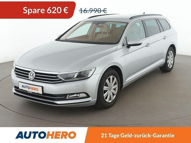 Silber Gebraucht 2016 VW Passat Comfortline Kombi | 15.930 € (Fairer Preis) - Bild 1/3