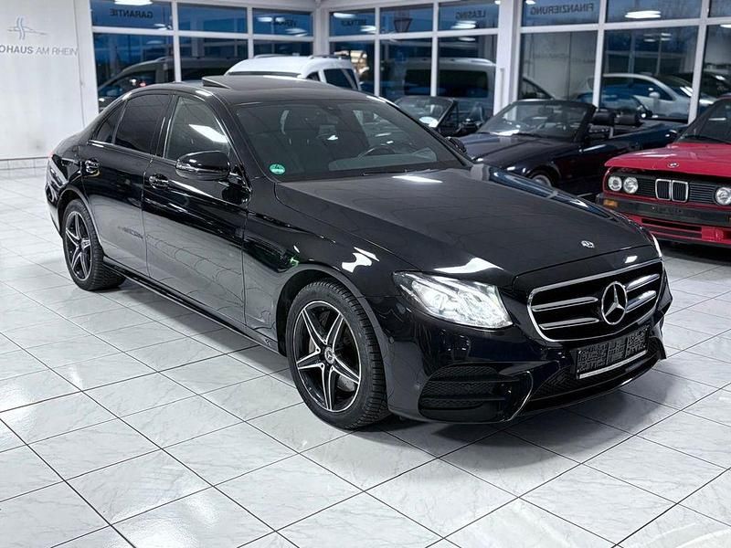 Gebraucht Mercedes E300 AMG 194 PS (142 kW) 2020 Obsidianschwarz Limousine