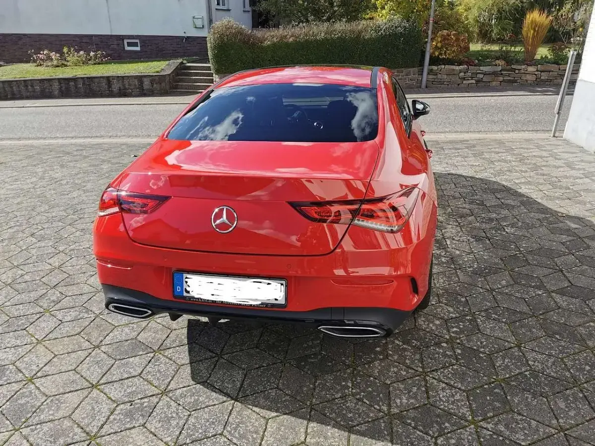 Gebraucht Mercedes CLA220 190 PS (139 kW) 2019 Rot Limousine