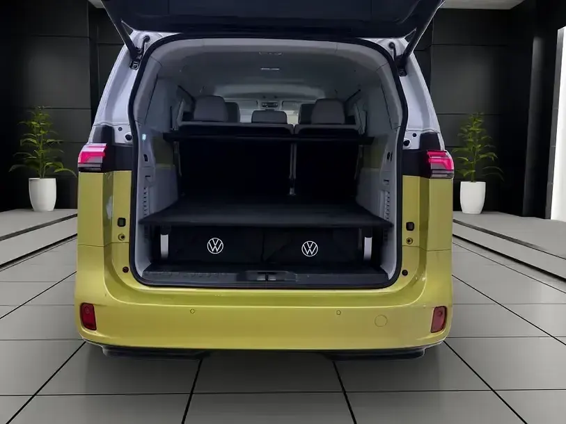 Gebraucht VW ID. Buzz Pro 150 kW (204 PS) 2022 Candyweiß/limonengelb metallic Van / Kleinbus